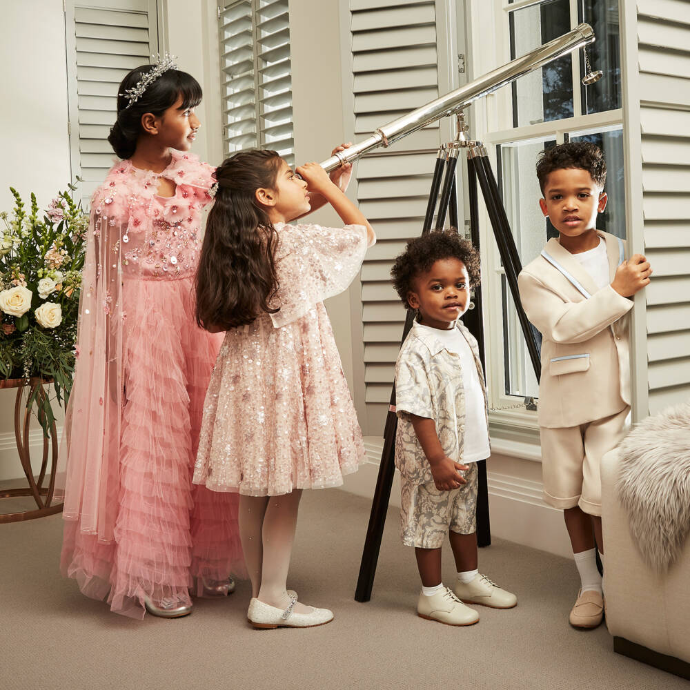 Patachou-Boys Classic Beige Ensemble | Childrensalon Outlet