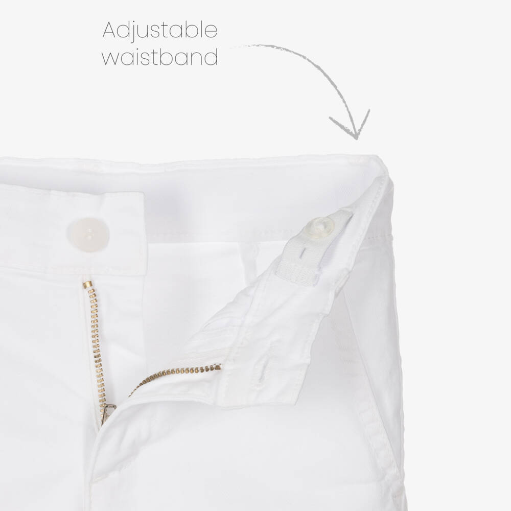 Patachou-Классический бежевый и белый комплект для мальчиков | Childrensalon Outlet