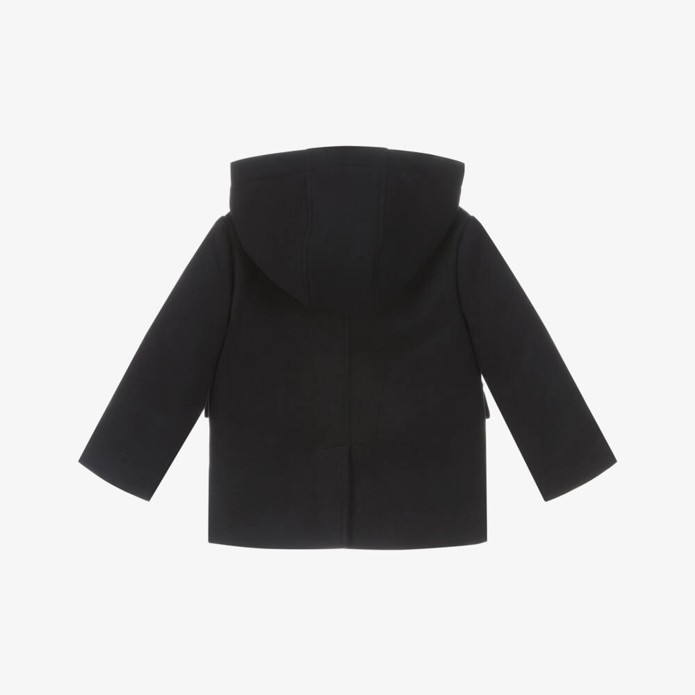 Patachou-Классическое синее пальто с капюшоном для мальчиков | Childrensalon Outlet