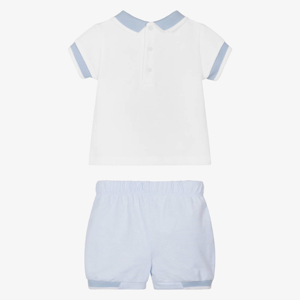 Patachou-Комплект из хлопка синий для мальчиков | Childrensalon Outlet