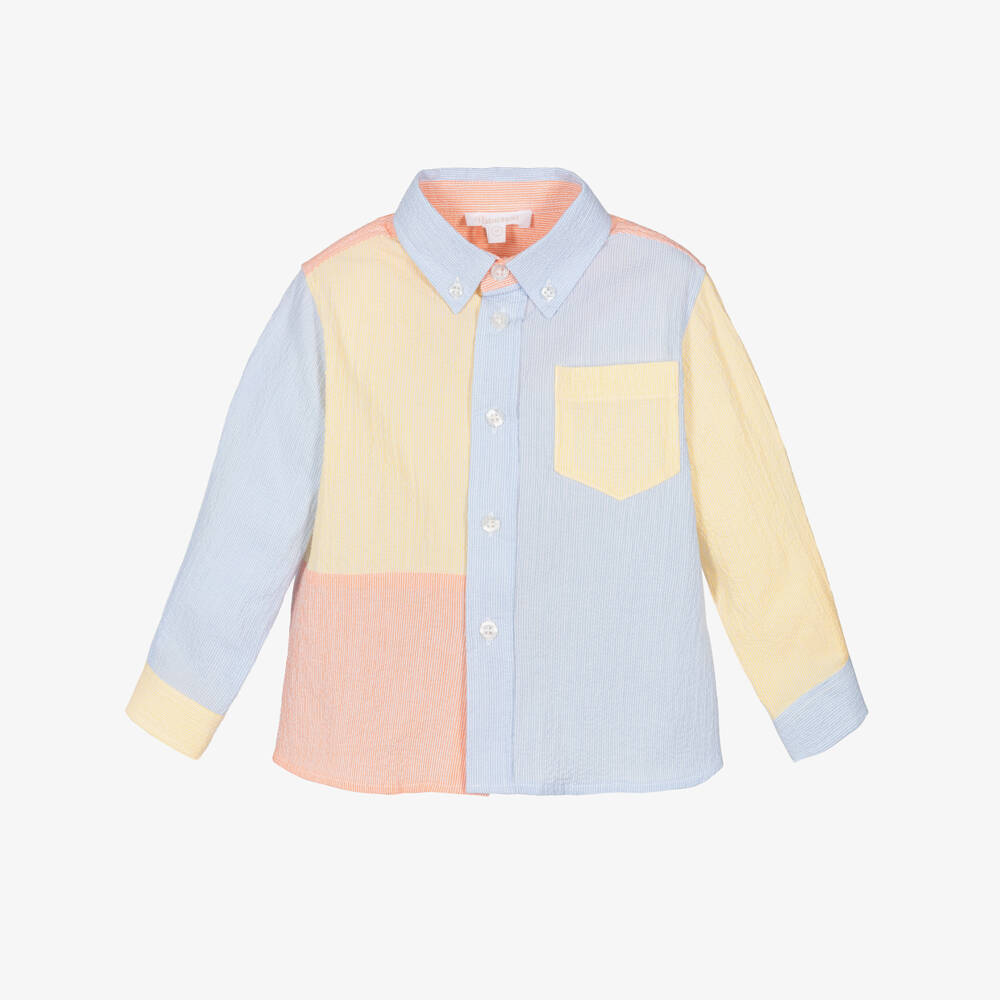 Patachou-Рубашка из хлопкового сикерса для мальчиков | Childrensalon Outlet