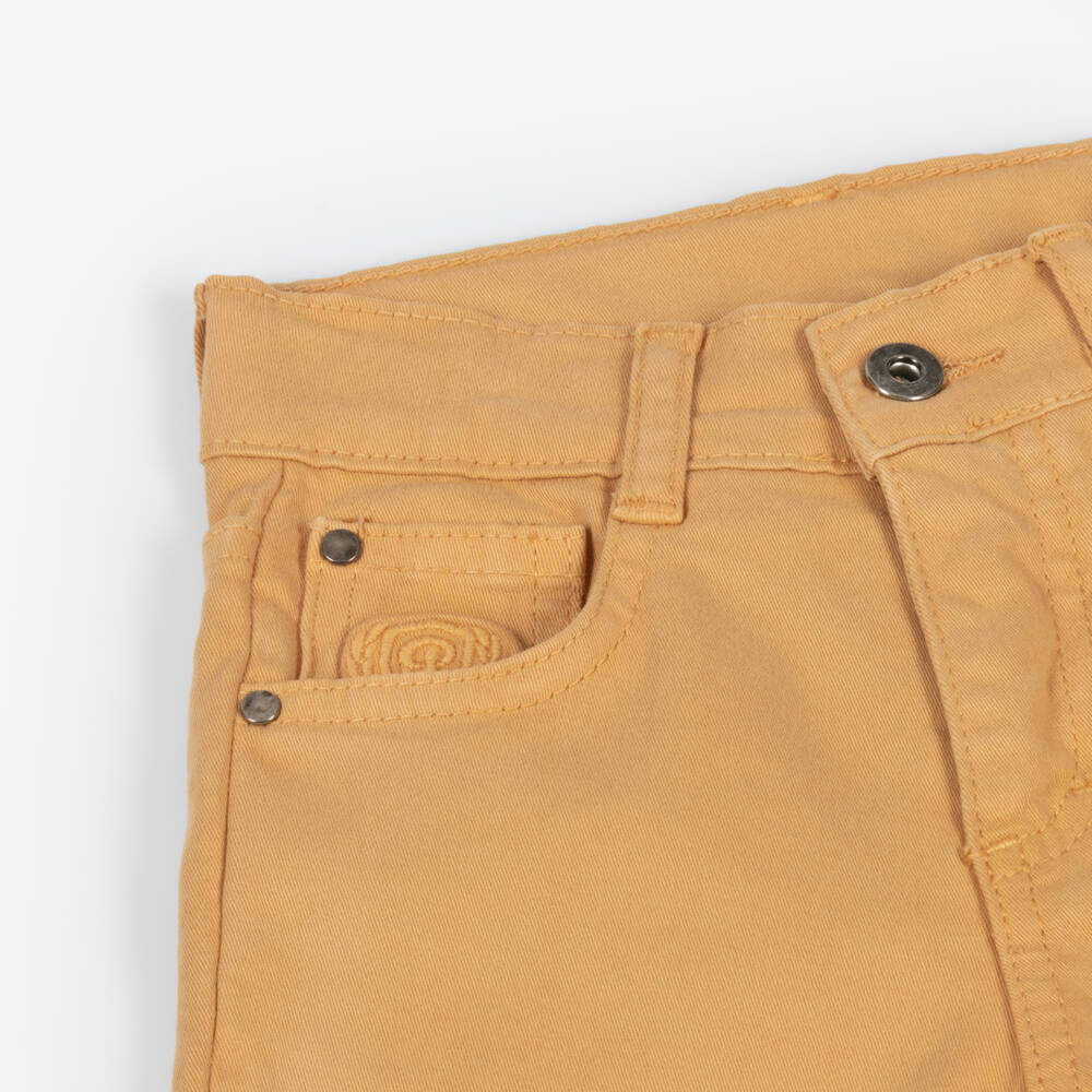 Patachou-Boys Golden Twill Adventure Shorts | Childrensalon Outlet
