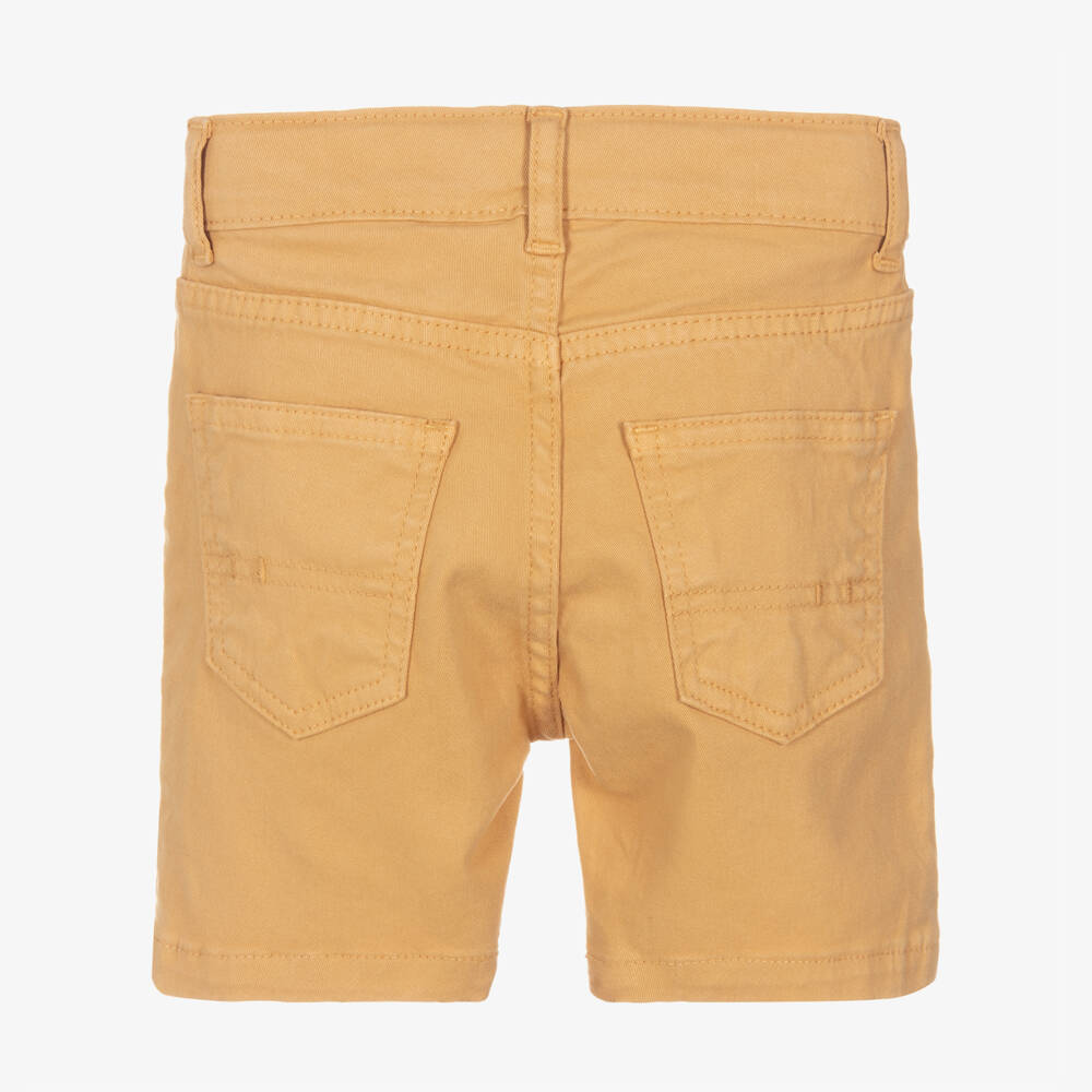 Patachou-Boys Golden Twill Adventure Shorts | Childrensalon Outlet