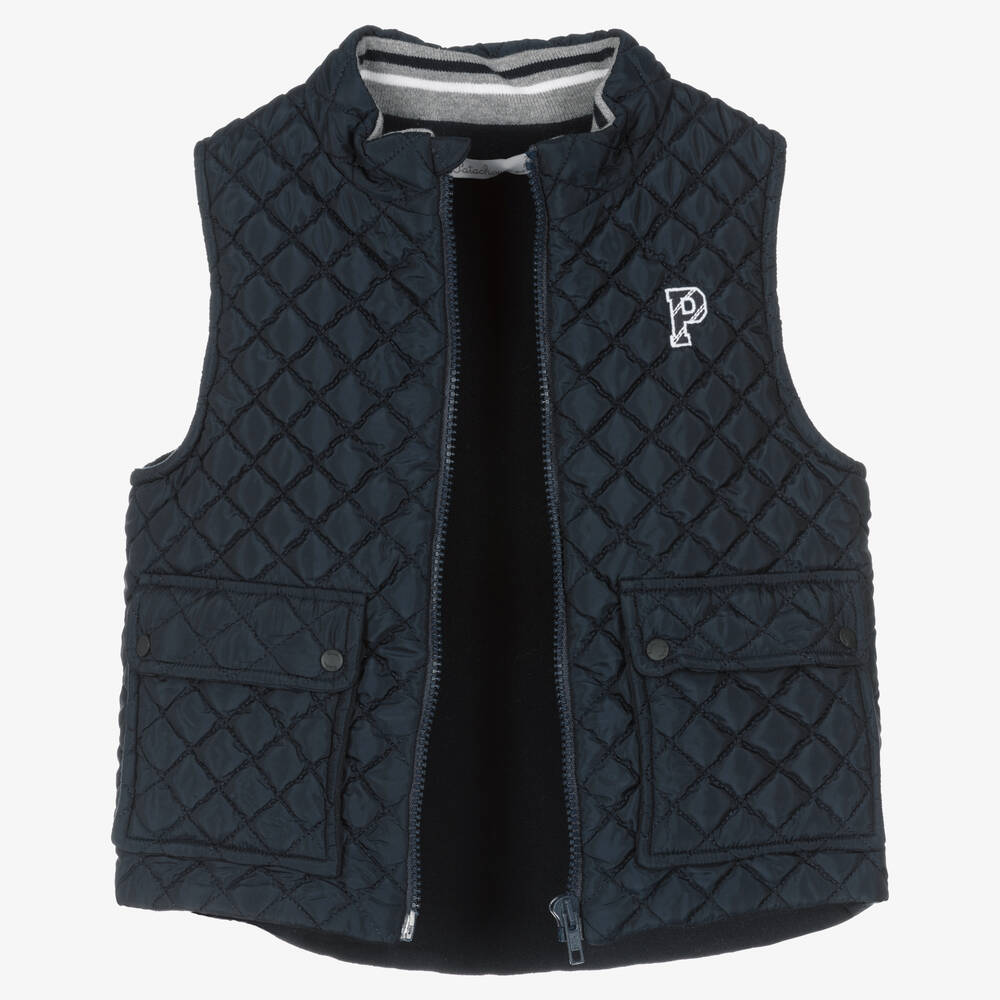 Patachou-جيليه مبطن لون كحلي للأولاد | Childrensalon Outlet