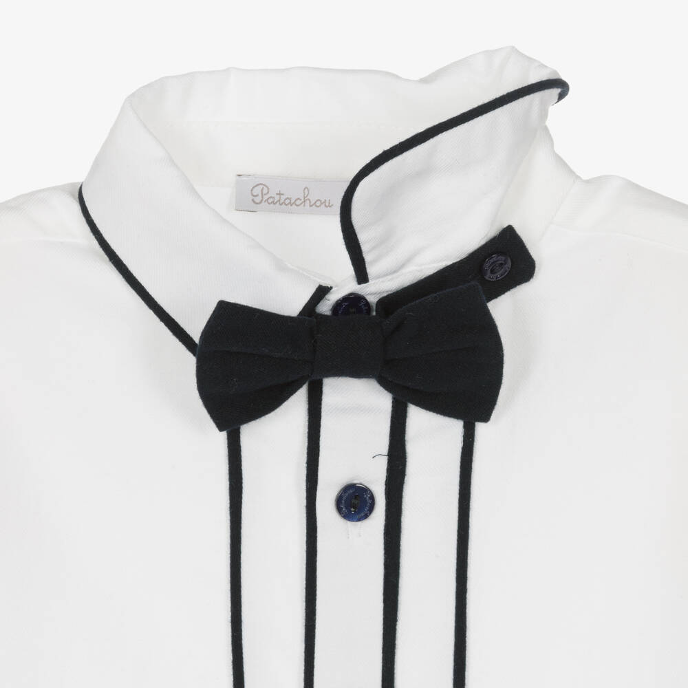 Patachou-Комплект с синими брюками | Childrensalon Outlet