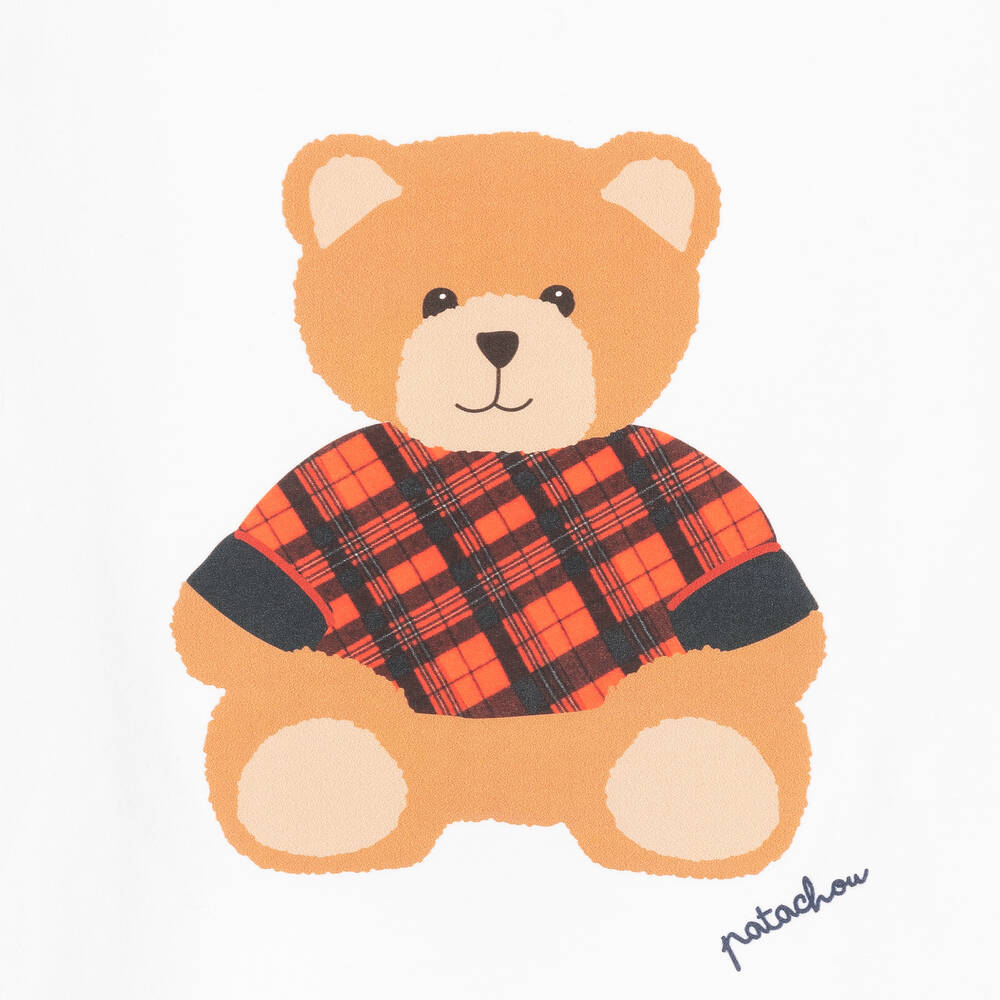 Patachou-Красная пижама в клетку для мальчиков | Childrensalon Outlet