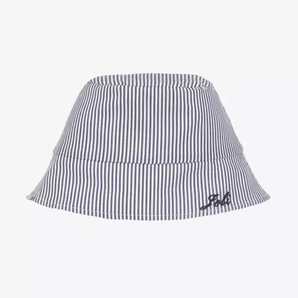 Patachou-Boys Reversible Blue & White Sun Hat | Childrensalon Outlet