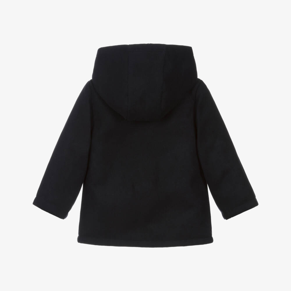 Patachou-Двусторонняя куртка с капюшоном синяя для мальчиков | Childrensalon Outlet