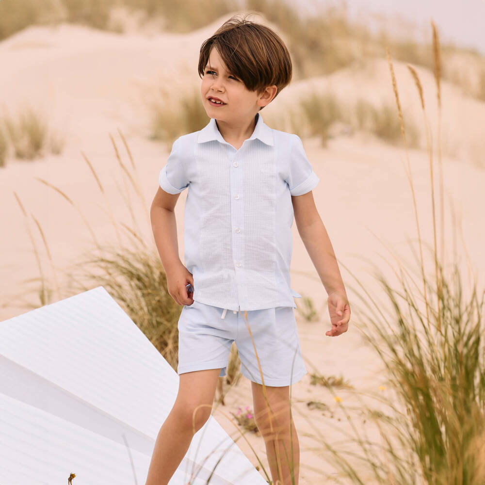 Patachou-Небесный хлопковый комплект для мальчиков | Childrensalon Outlet