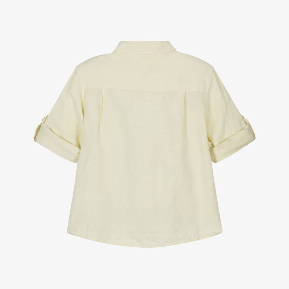 Patachou-Льняная рубашка для мальчиков | Childrensalon Outlet