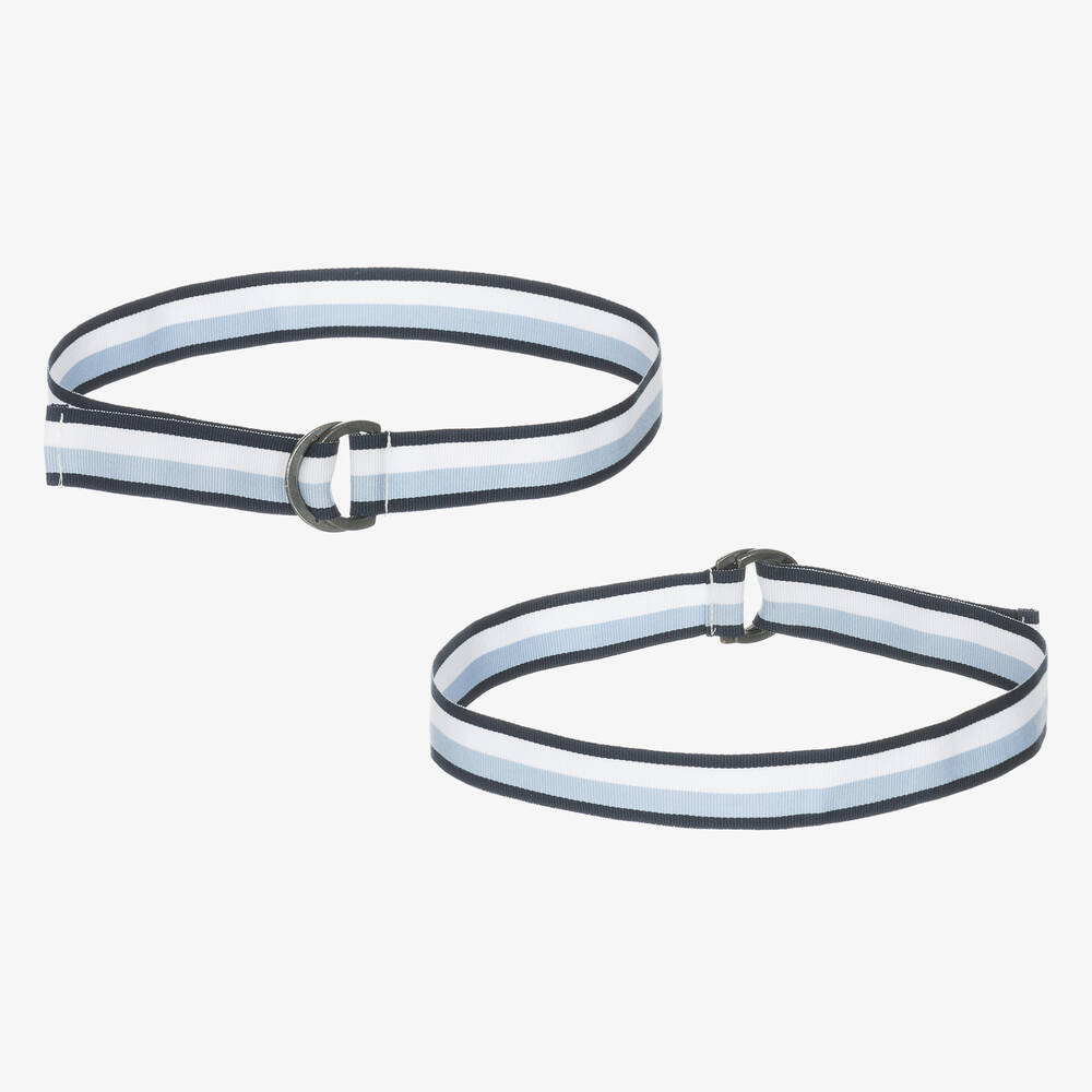 Patachou-Boys White Cotton Chino Shorts Set | Childrensalon Outlet