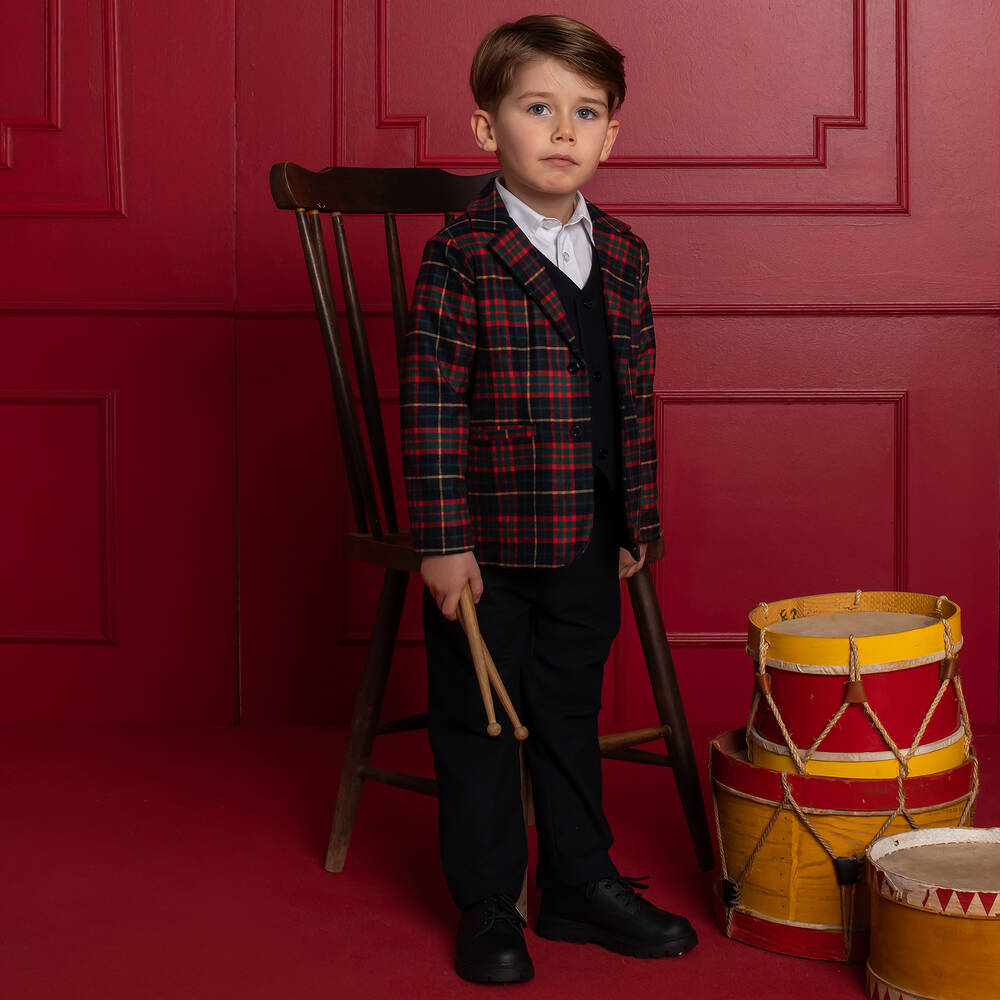 Patachou-قميص قطن لون أبيض للأولاد | Childrensalon Outlet