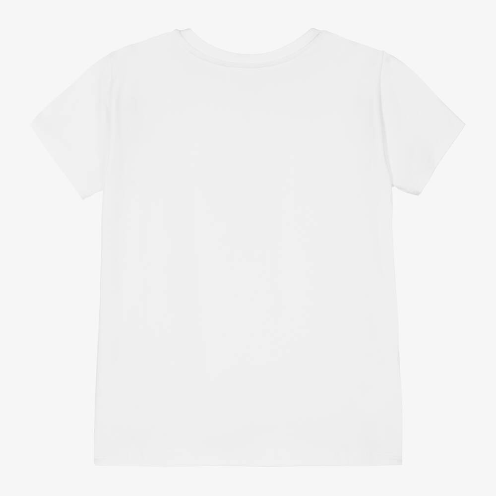 Patachou-Boys White Save the Turtles Cotton T-Shirt | Childrensalon Outlet