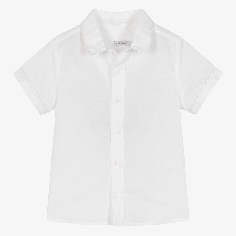 Patachou-Boys White Shirt & Bow Tie | Childrensalon Outlet