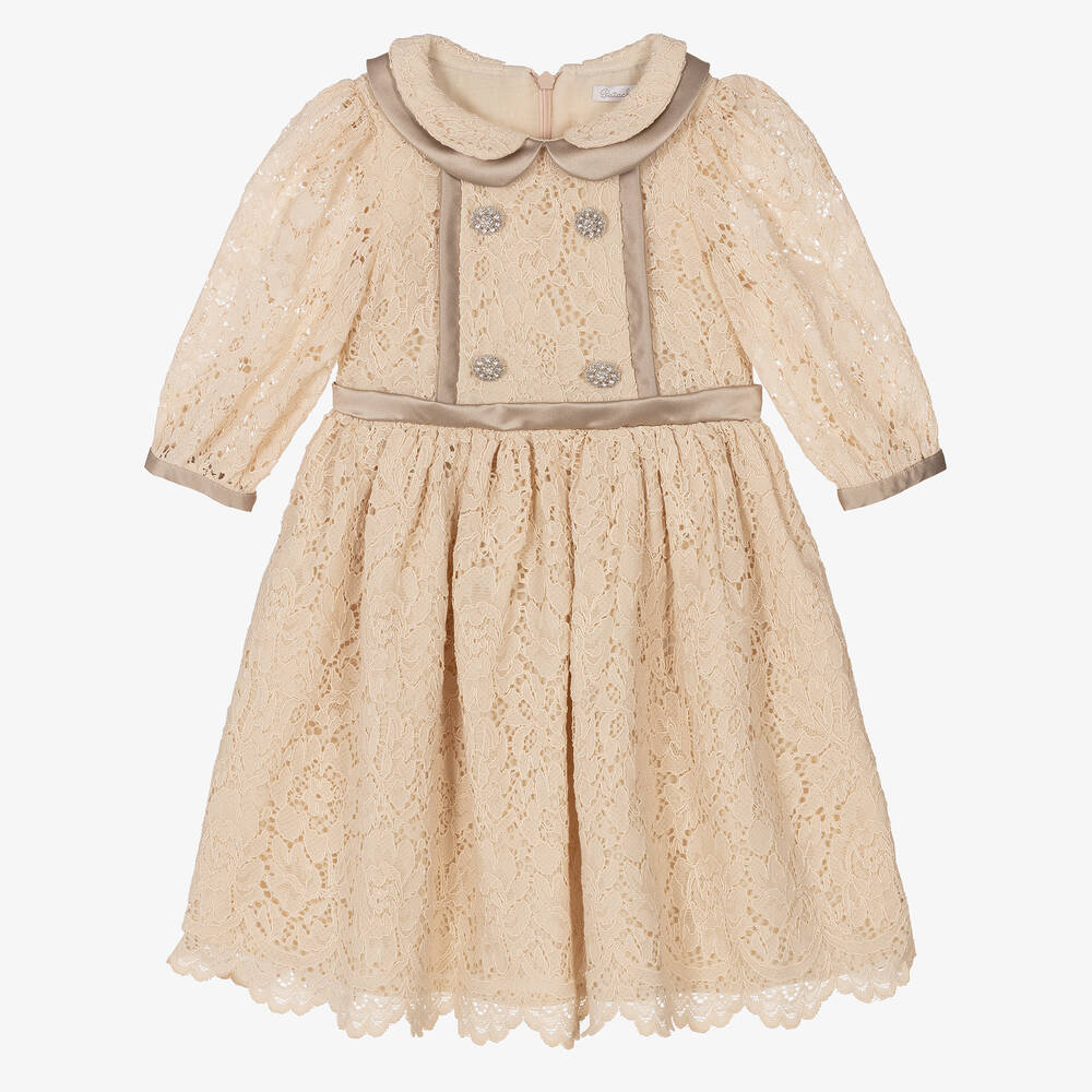 Girls vintage lace best sale dress