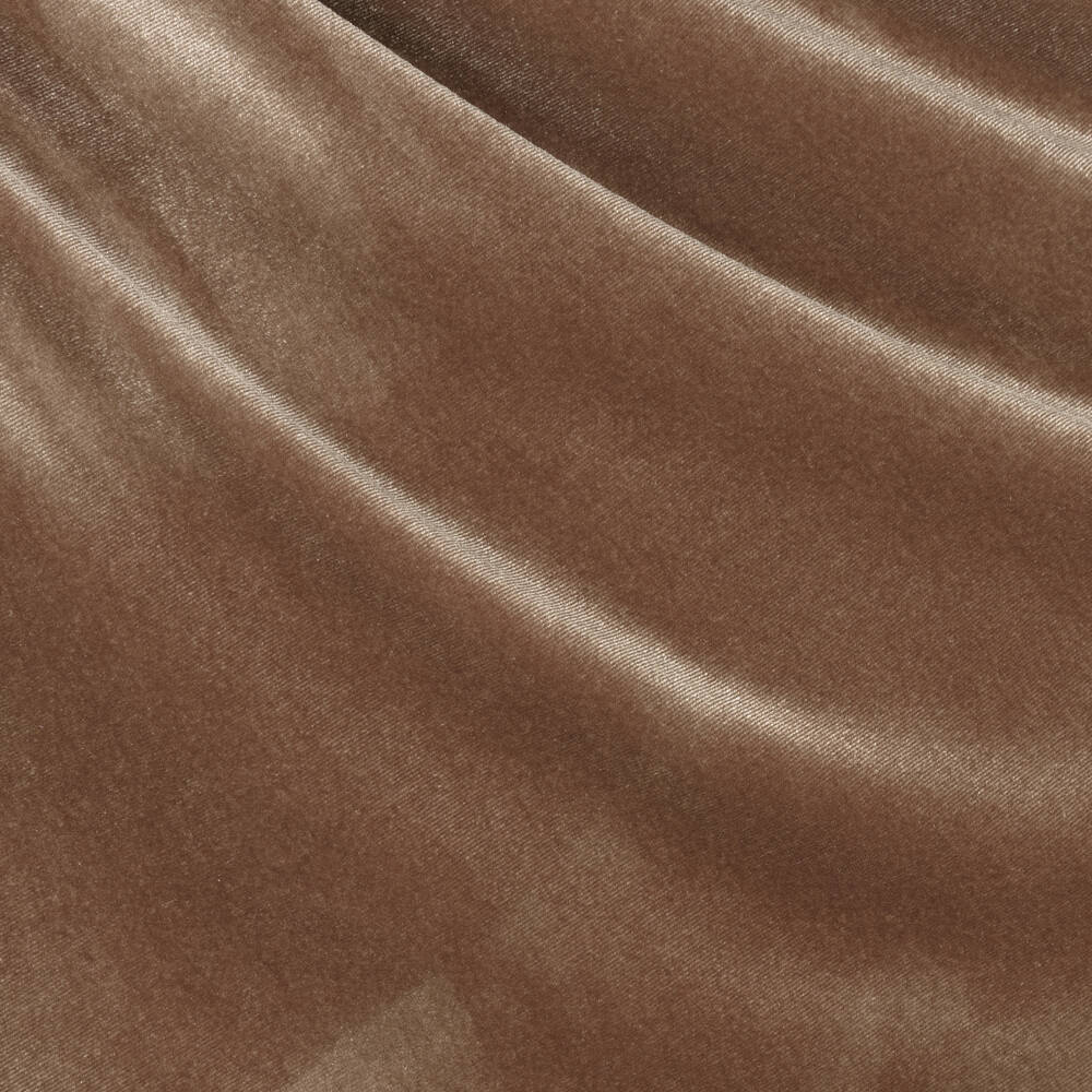 Patachou-Бежевое велюровое платье с кружевным воротником | Childrensalon Outlet