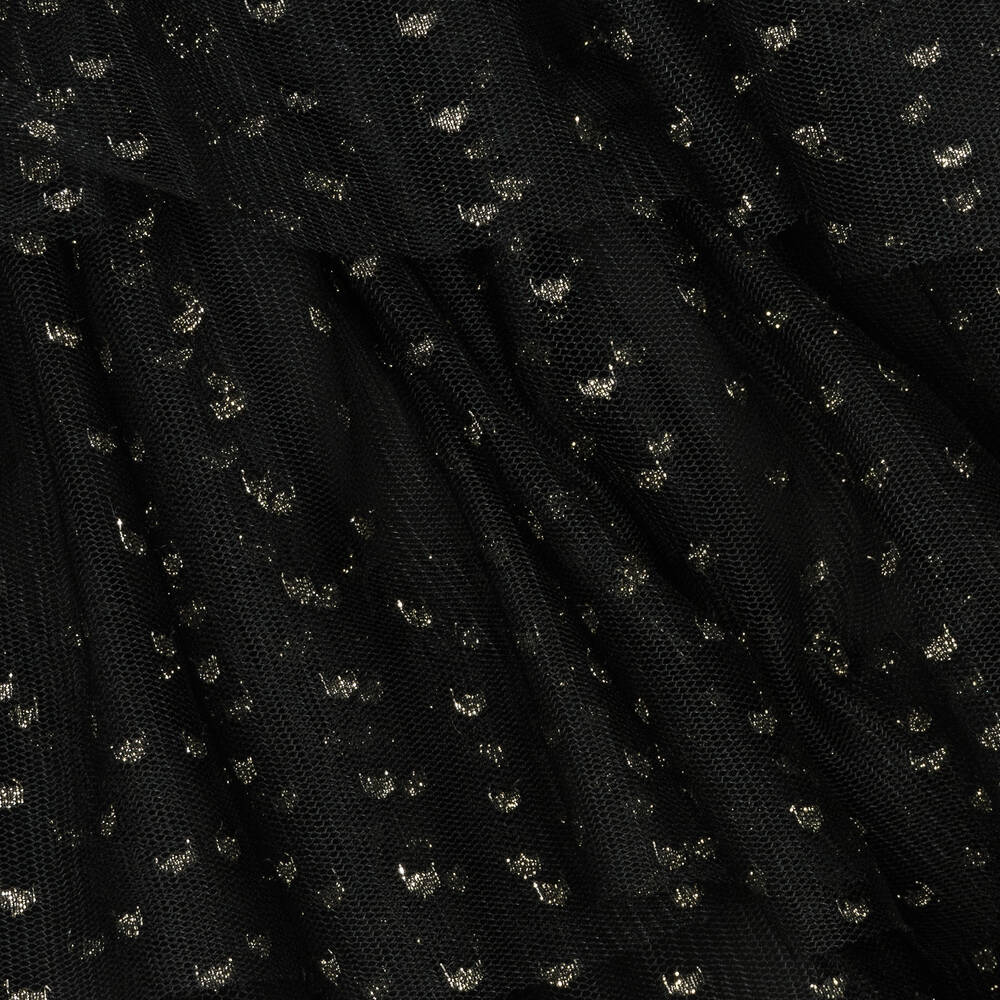 ★SHAKIRI★BABY DOT TULLE TOP (BLACK)★正規品/韓国送料込 TinyFox 地下歌手 キキ フルセット 1/4スケールMJDドール※公式