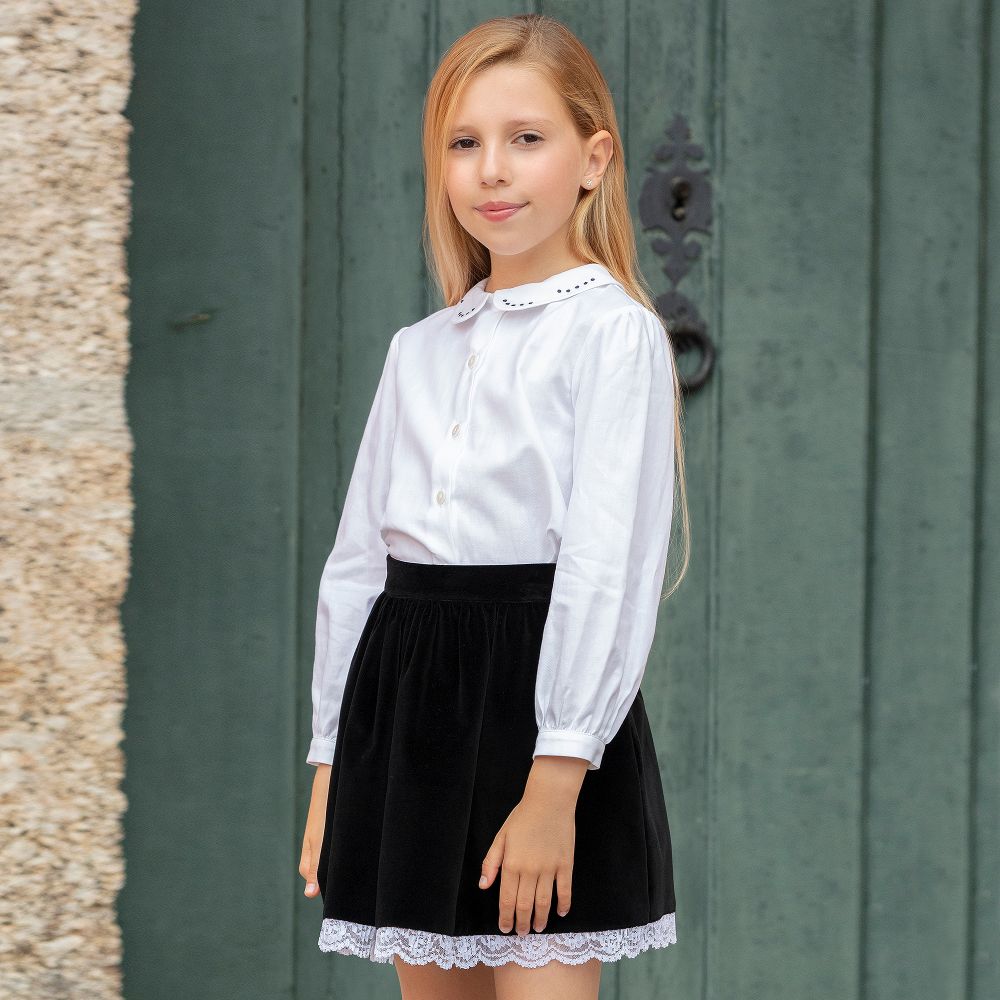 Girls black 2025 skirt