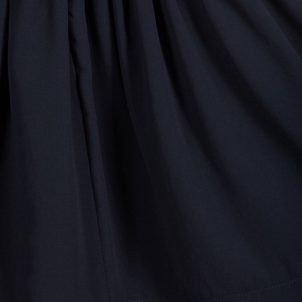 Patachou-Girls Blue Chiffon Dress | Childrensalon Outlet
