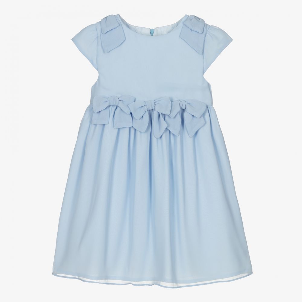 Patachou - Голубое шифоновое платье для девочек | Childrensalon