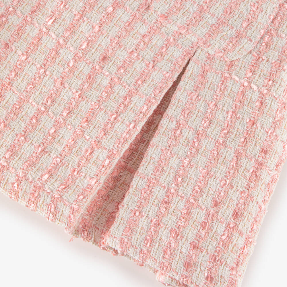 Patachou-Girls Bouclé Tweed Frock | Childrensalon Outlet