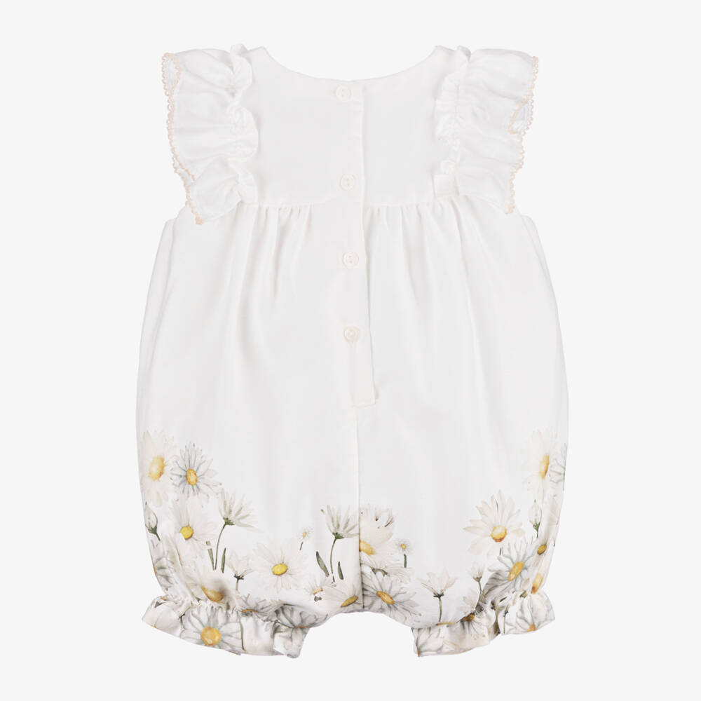 Patachou-Girls' Cotton Daisy Charm Shortie | Childrensalon Outlet