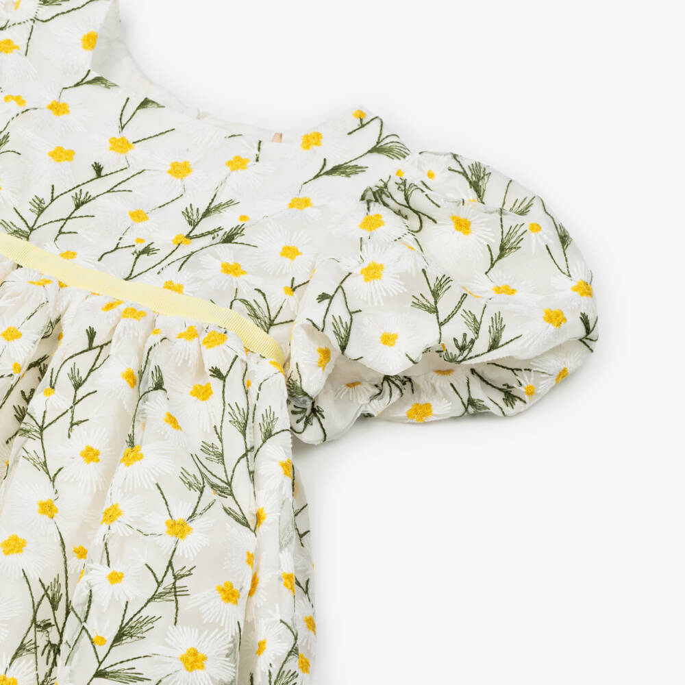 Patachou-Girls' Delicate Organza Floral Dress | Childrensalon Outlet