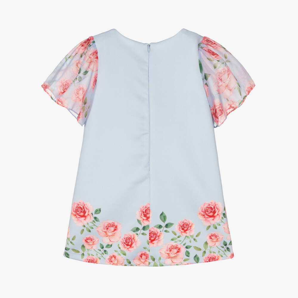 Patachou-Платье с нежным розовым принтом для девочек | Childrensalon Outlet