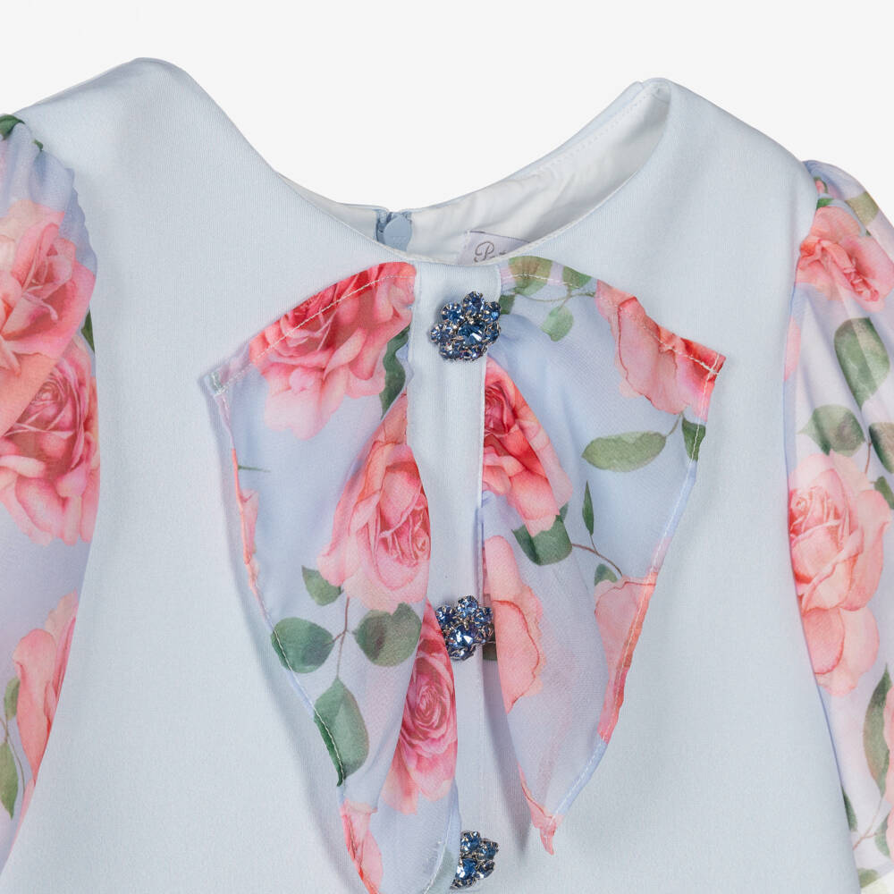 Patachou-Платье с нежным розовым принтом для девочек | Childrensalon Outlet