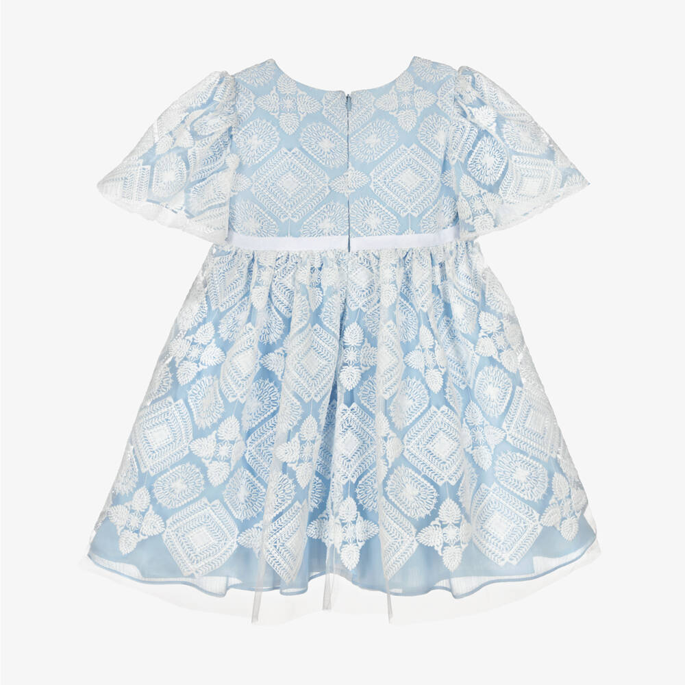 Patachou-Элегантный синий комплект из тюля для девочек | Childrensalon Outlet