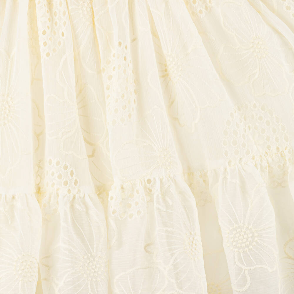 Patachou-فستان دانتيل فاخر للبنات بنقشة زهور | Childrensalon Outlet