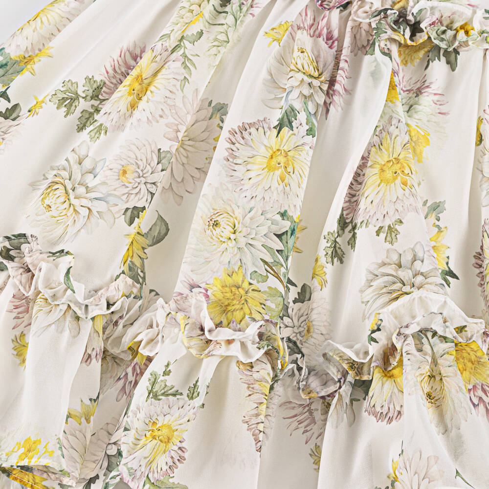Patachou-Girls Floral Chiffon Delight Dress | Childrensalon Outlet