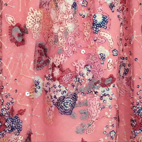 Patachou-Girls Floral Tulle Dress with Bows | Childrensalon Outlet