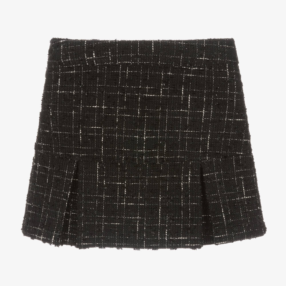 Patachou-Girls Glittery Tweed Skirt | Childrensalon Outlet