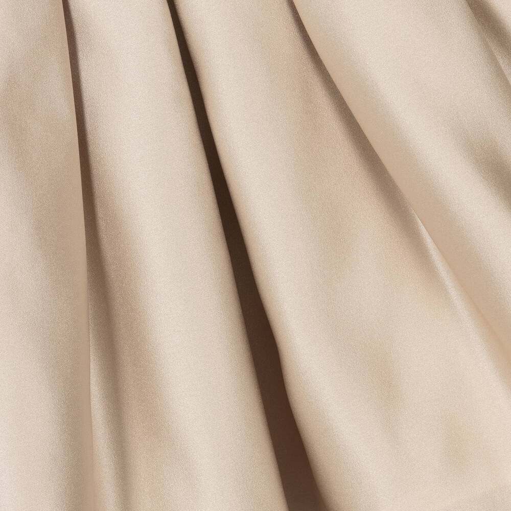 Patachou-Girls Gold Satin Skirt | Childrensalon Outlet