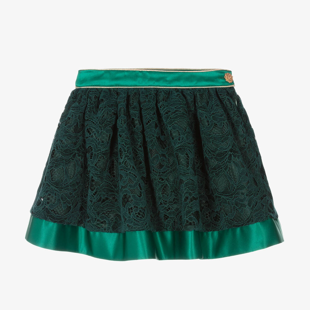 Jupe verte fille 2025