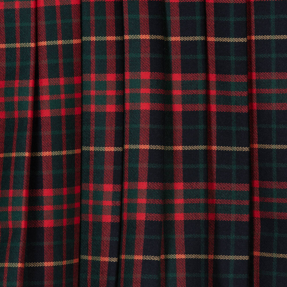 Patachou-Girls Green & Red Tartan Skirt Dress | Childrensalon Outlet