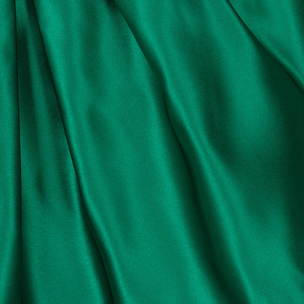 Patachou-Girls Green Satin Skirt | Childrensalon Outlet
