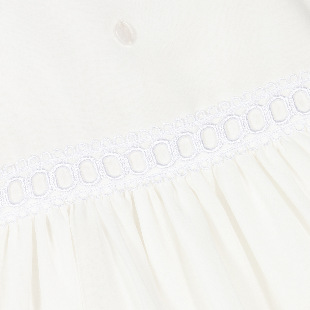 Patachou-Girls Ivory Chiffon Dress | Childrensalon Outlet