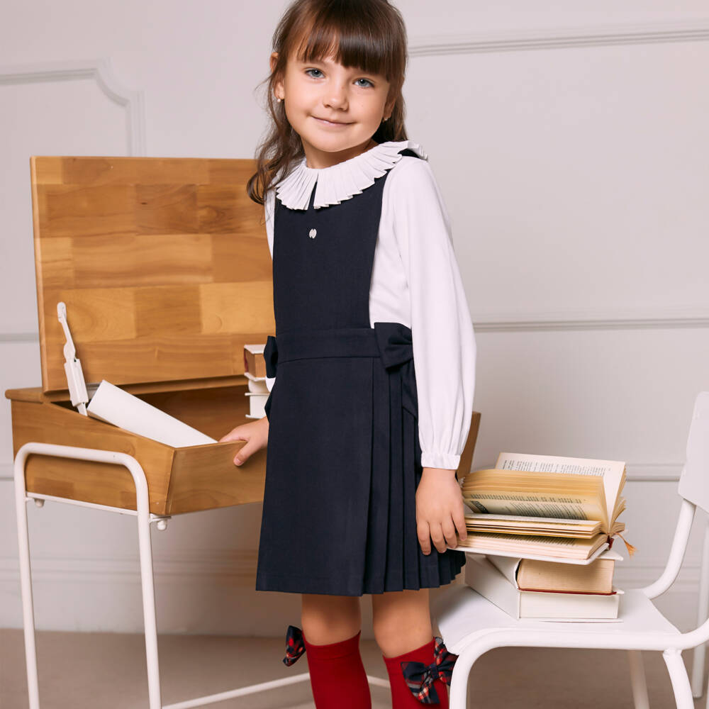 Patachou-Girls Ivory Cotton Top | Childrensalon Outlet