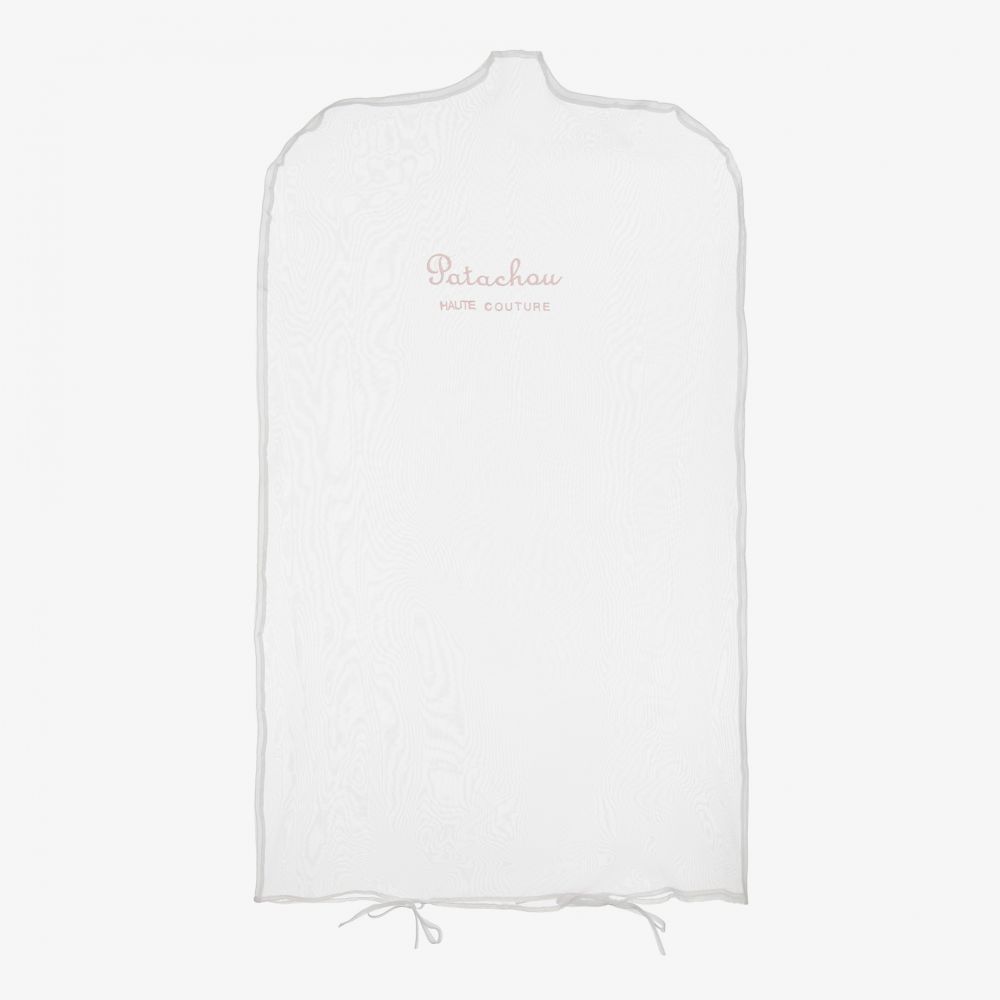 Patachou-فستان أورغانزا لون عاجي | Childrensalon Outlet