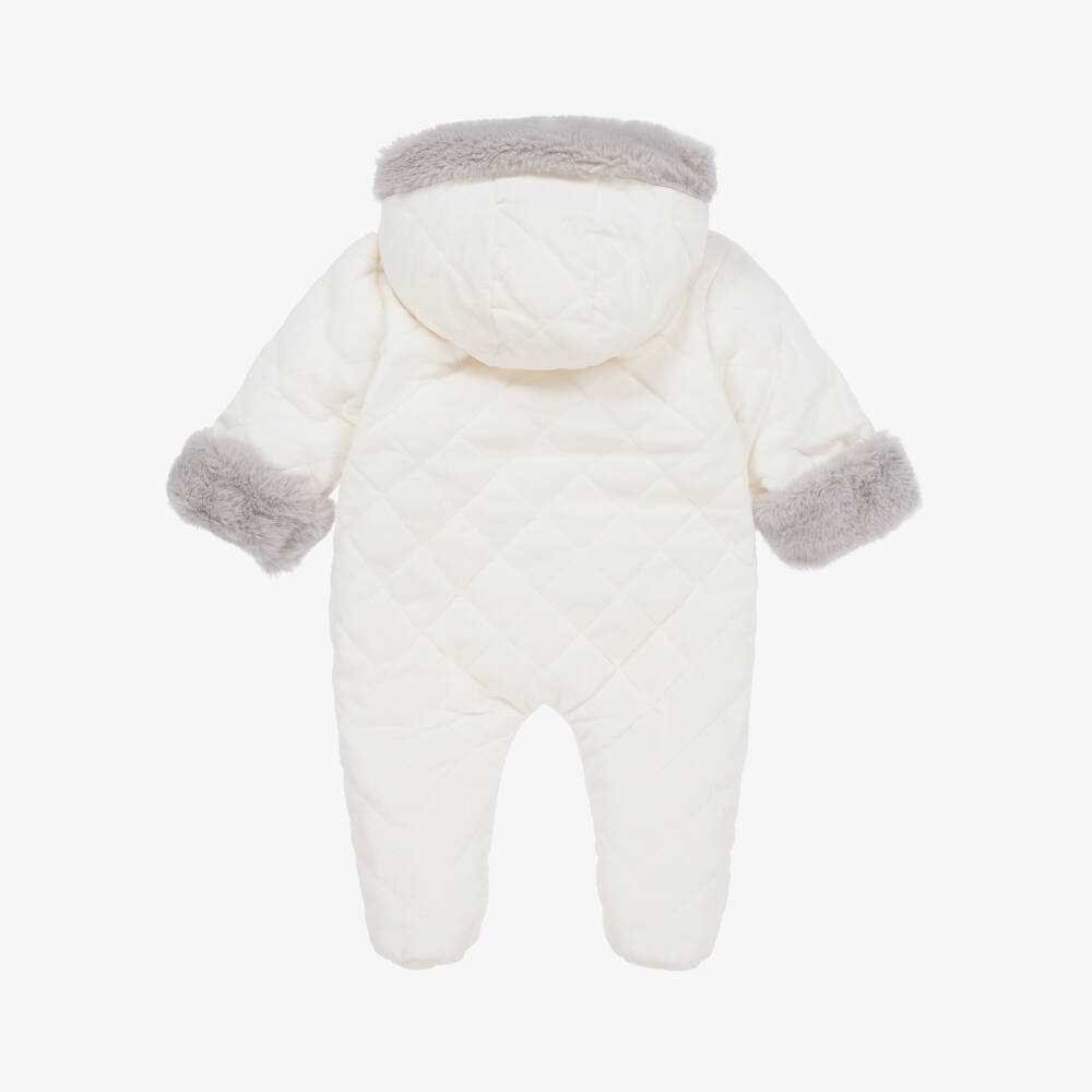 باتاشو-أفرول شتوي مبطن لون بيج | Childrensalon Outlet