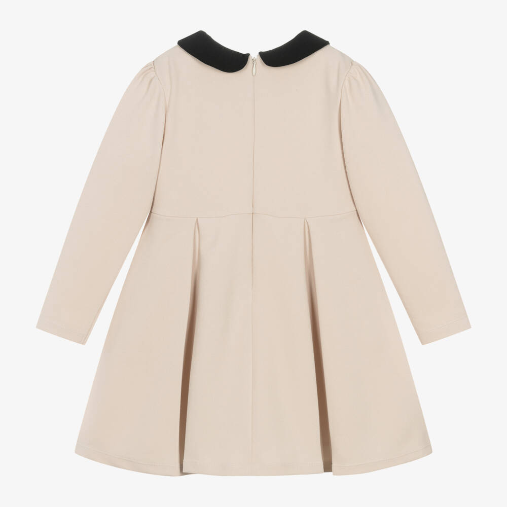 Patachou-Girls Ivory Textured Dress | Childrensalon Outlet