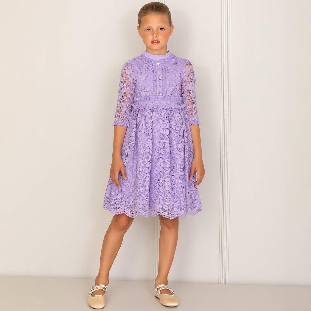 Lilac dress kids hot sale
