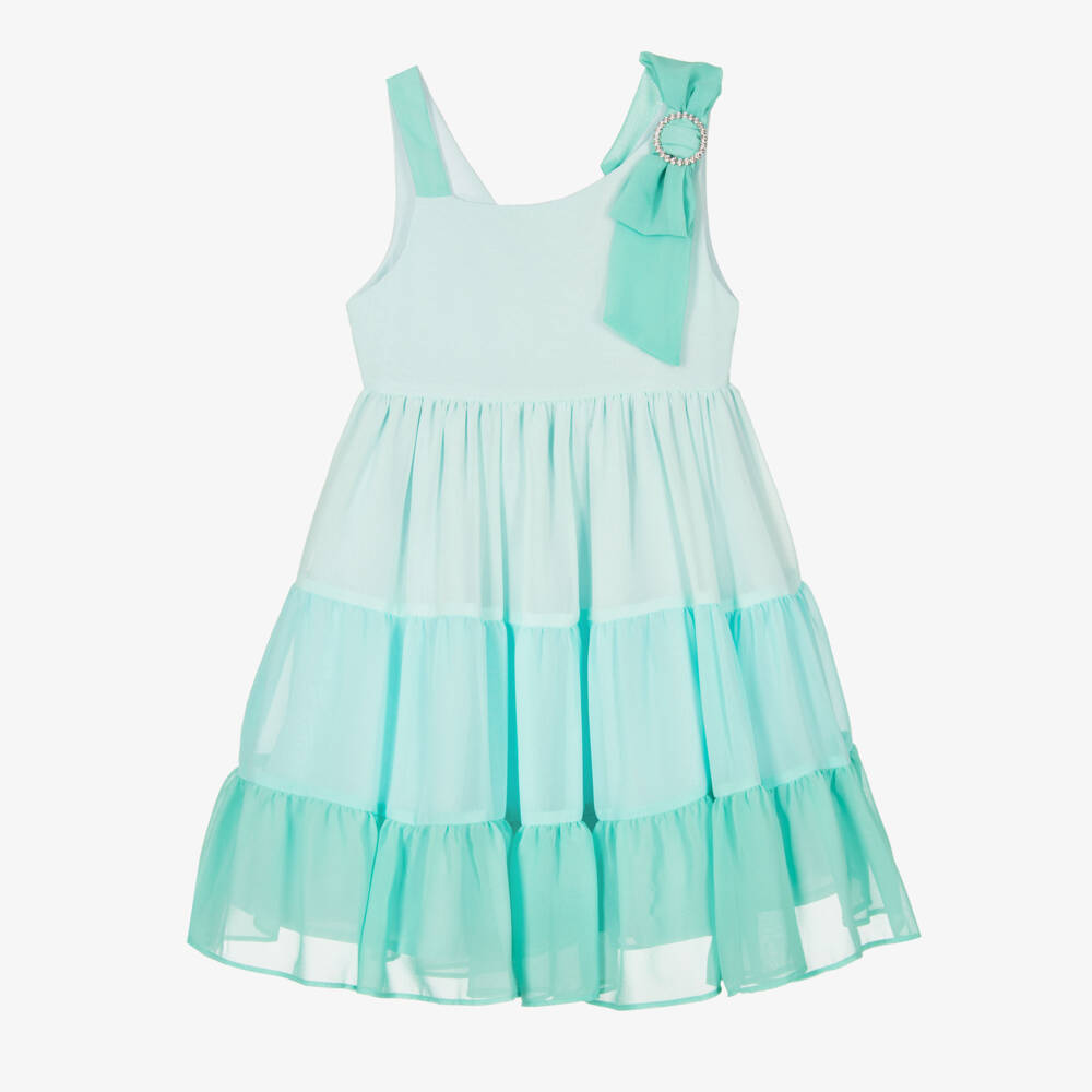 Patachou-Шифоновое удовольствие мятного цвета для девочек | Childrensalon Outlet