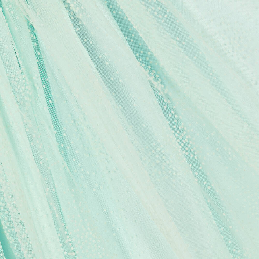 Patachou-Girls Mint Green Tulle Sleeveless Dress | Childrensalon Outlet