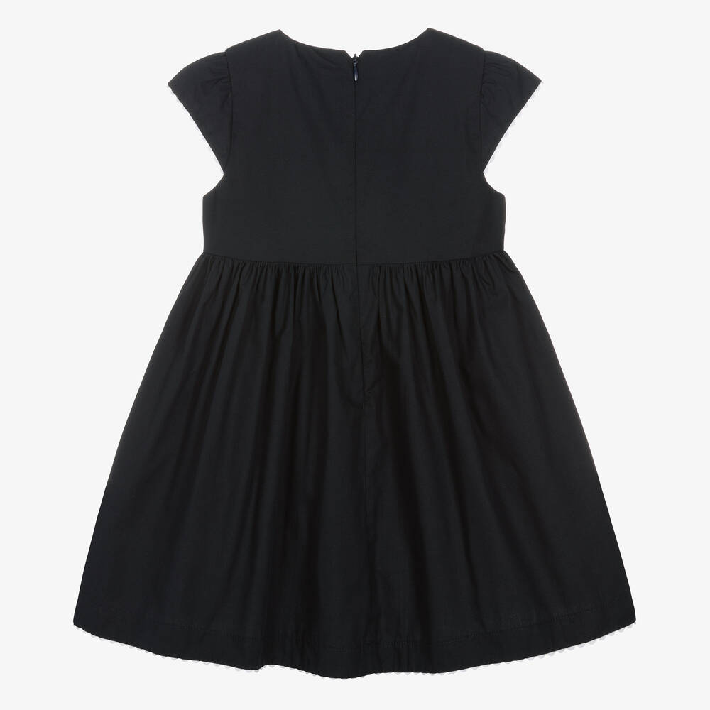 Patachou-Синее хлопковое платье для девочек | Childrensalon Outlet