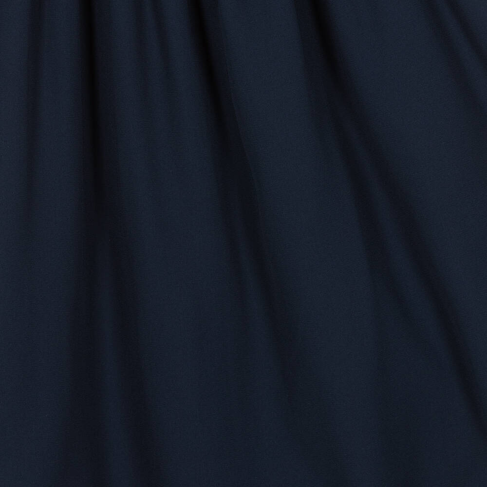 Patachou-Girls Navy Blue Crêpe Dress | Childrensalon Outlet