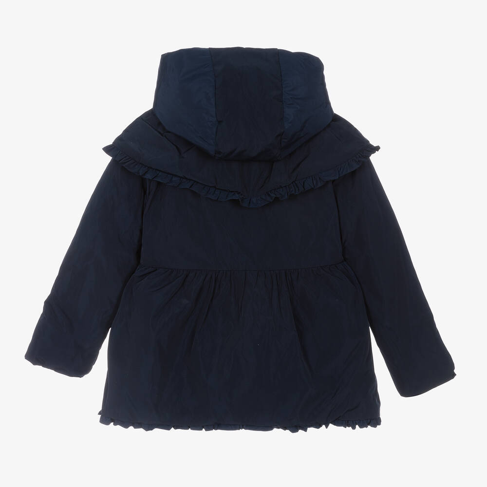 Parka bleu marine hotsell fille
