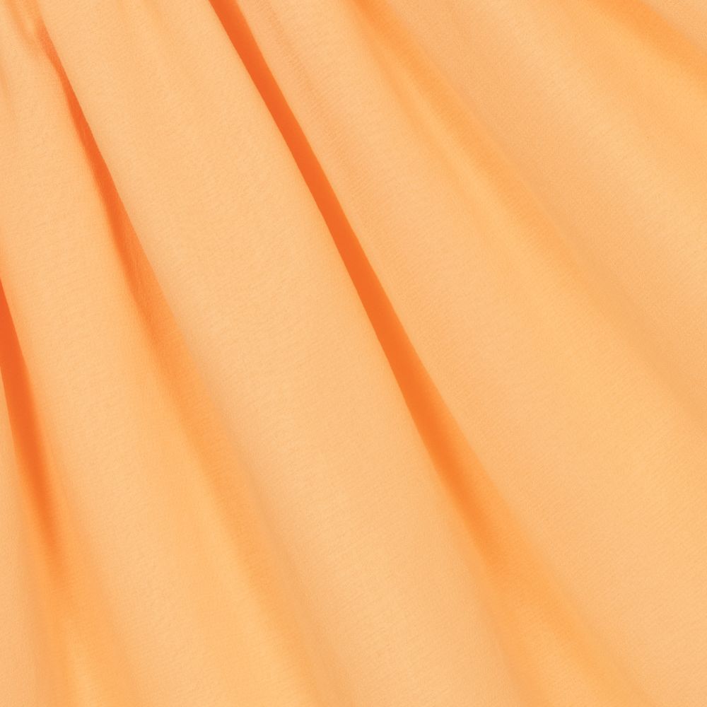 Patachou-Girls Orange Chiffon Dress | Childrensalon Outlet